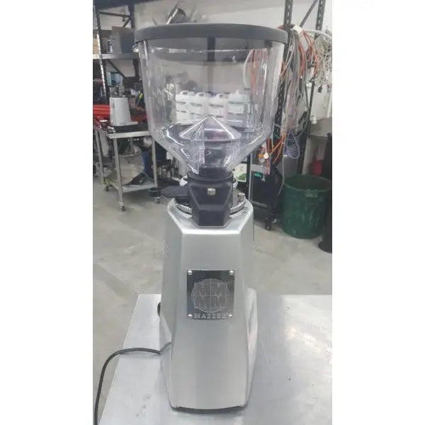 Demo 2017 Mazzer Robur Electronic In Silver Only Used for 1