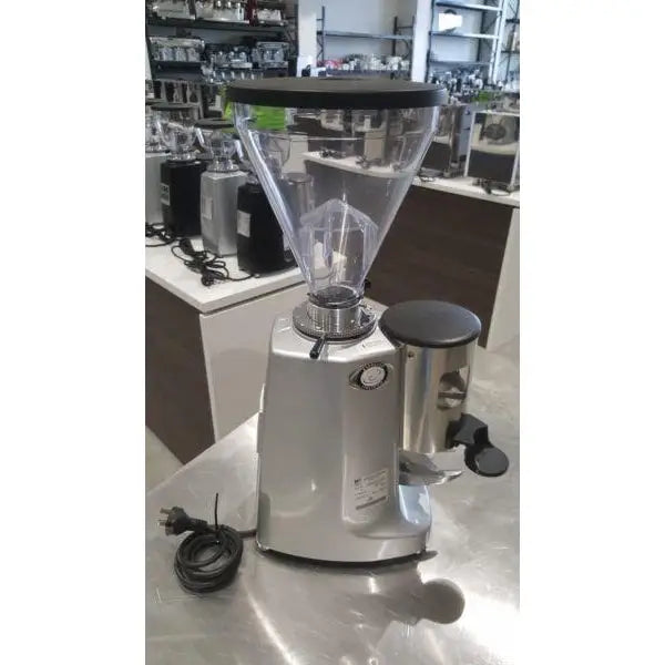 Demo Silver Mazzer Super Jolly Automatic Coffee Bean