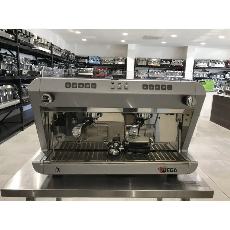 Demo Wega IO 2 Group Semi Compact Commercial Coffee Machine