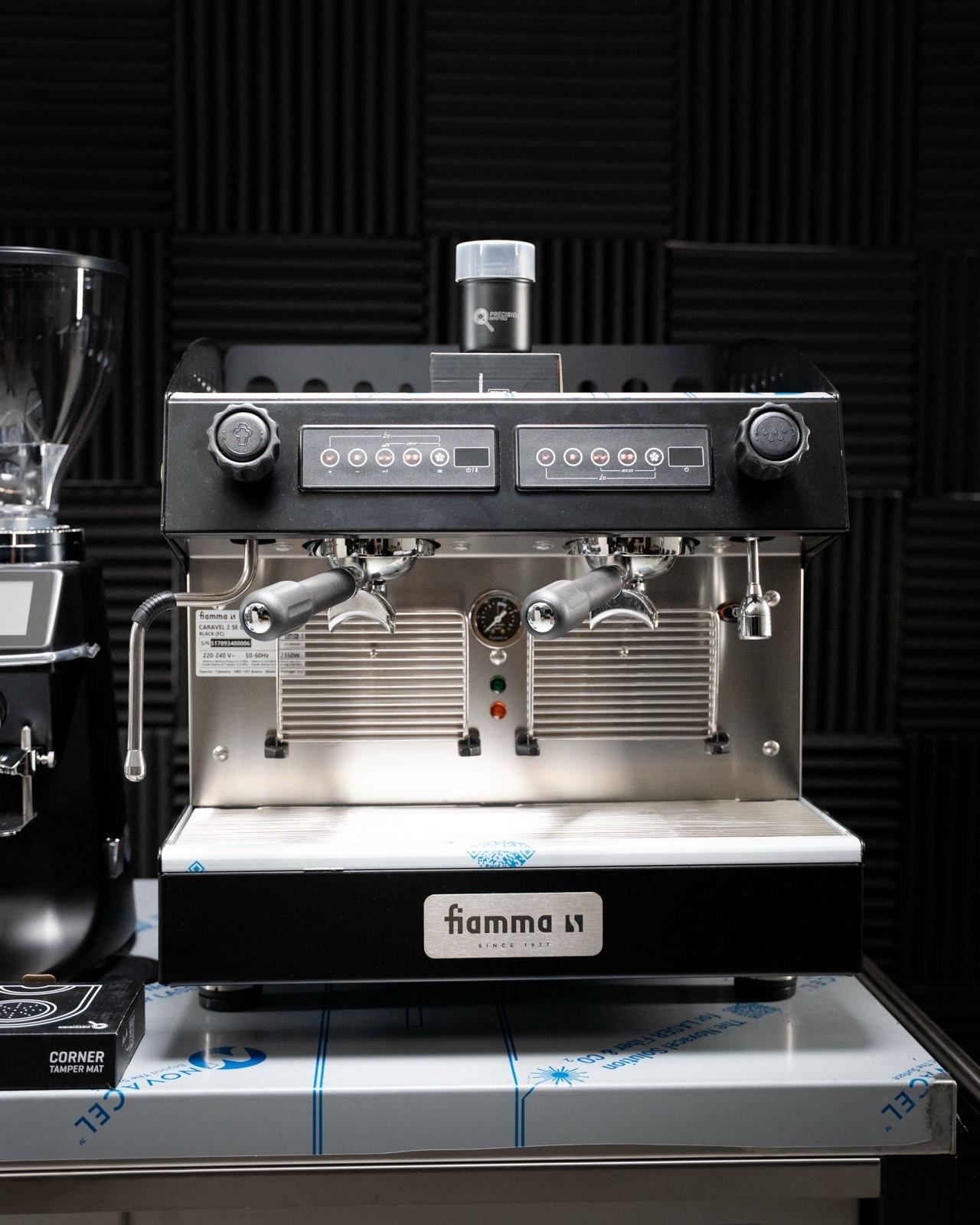 Brand New Premium FIAMMA Black Commercial Coffee Cart Package