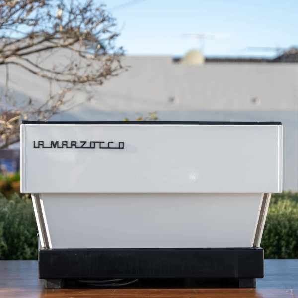 Fully Custom Pre Owned 2 Group La Marzocco Linea Av Gloss White