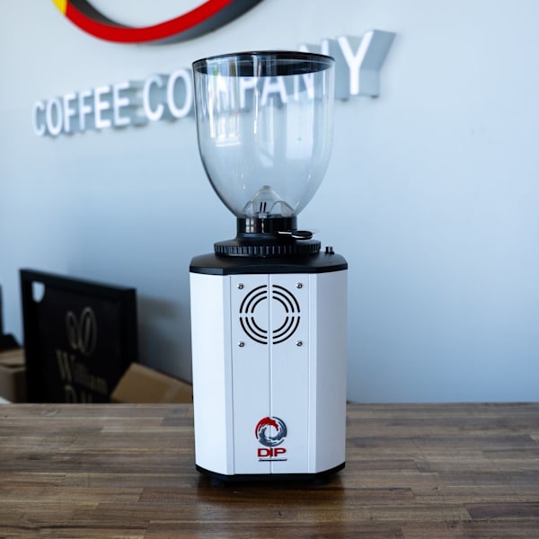 DIP DS-68 Coffee Grinder – White (Ex-Rental, Near New)