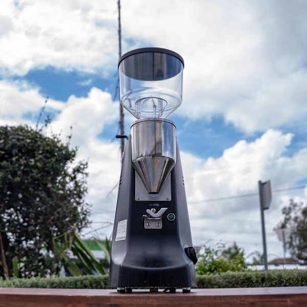 Used Robur E Black Tall Coffee Grinder,New Blades,Excellent Condition