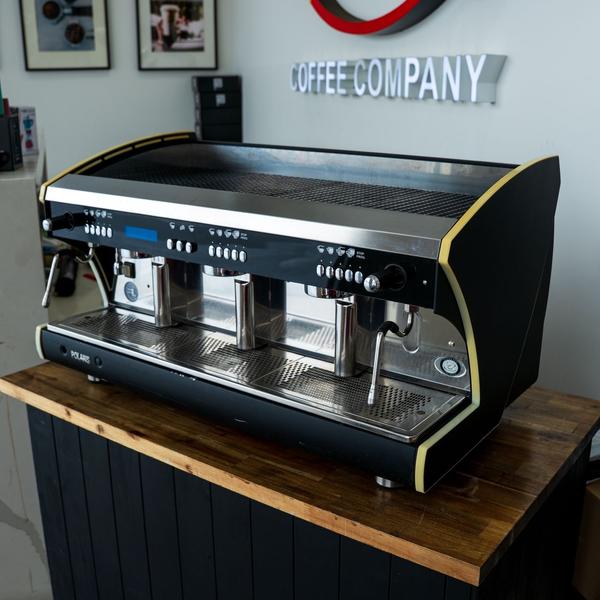 Used Wega Polaris Tron 3 Group Commercial Espresso Coffee Machine