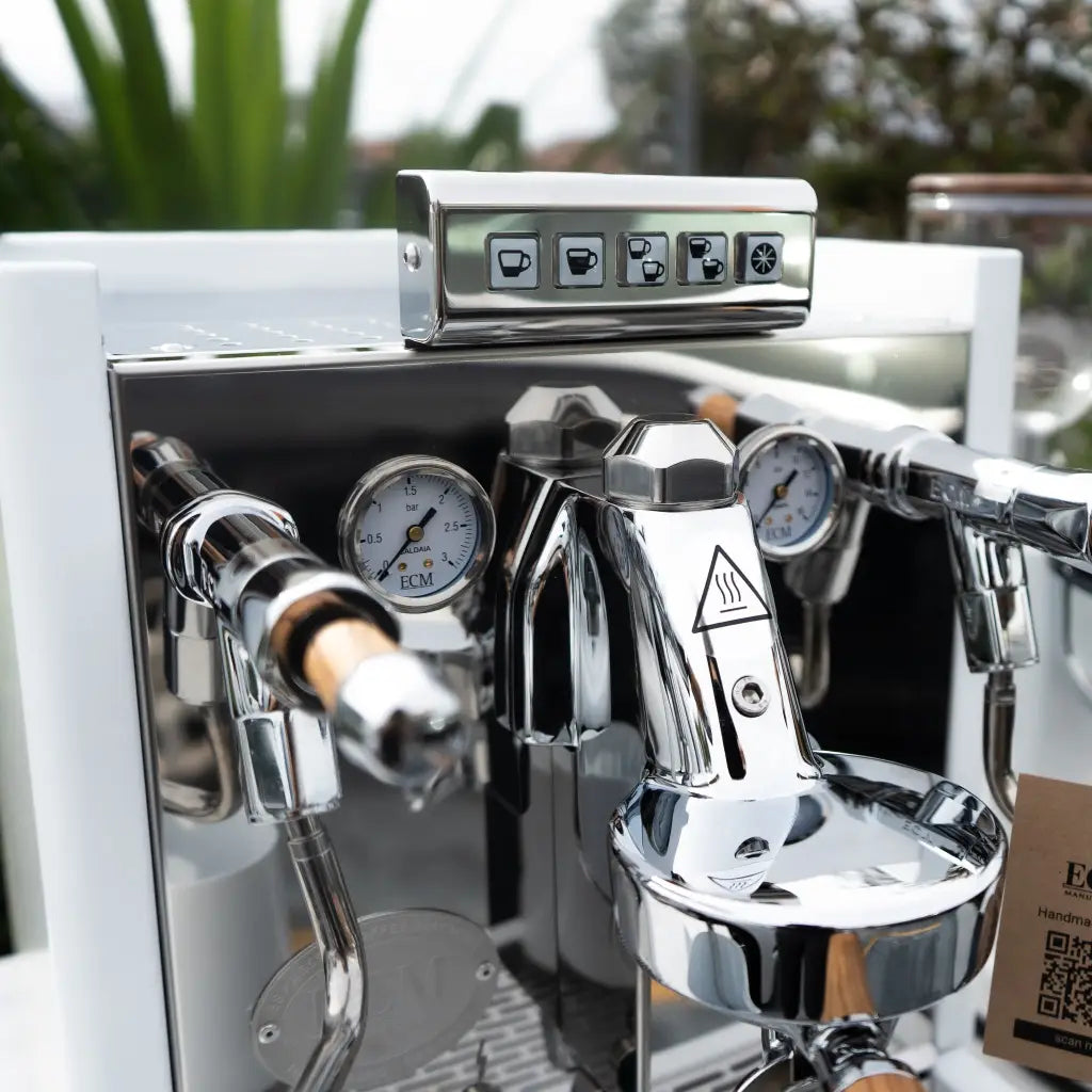 ECM ELEKTRONIKA CUSTOM WHITE & PICCOLA BELLEZZA GRINDER +