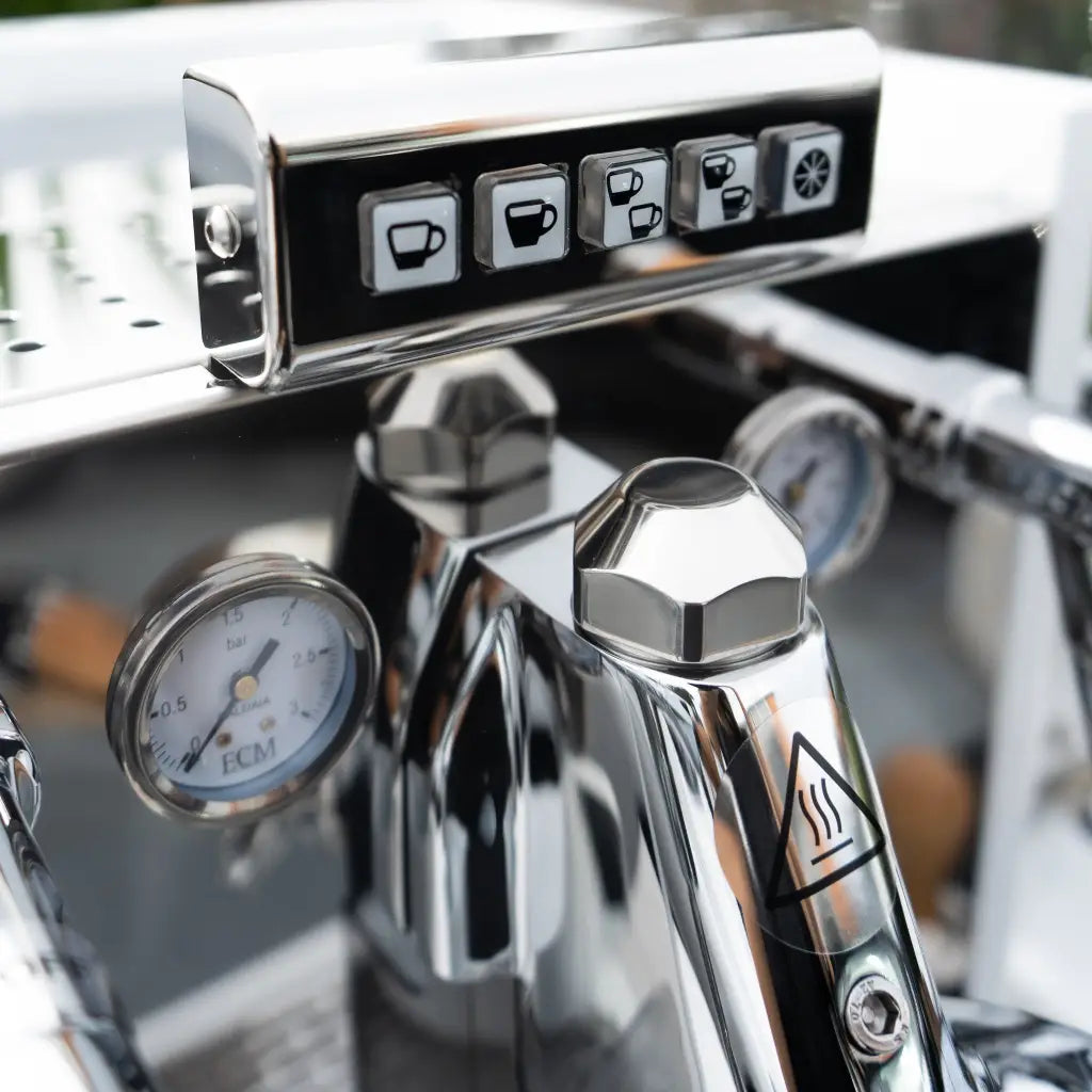 ECM ELEKTRONIKA CUSTOM WHITE & PICCOLA BELLEZZA GRINDER +