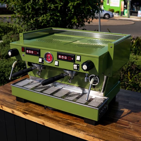 Used La Marzocco Linea Classic Green 2 Group Coffee Machine