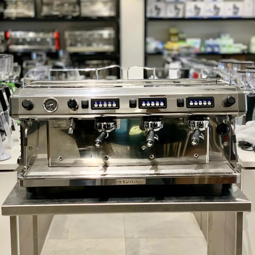 Expobar Group High Cup Ruggero Used Commercial Coffee Machine at