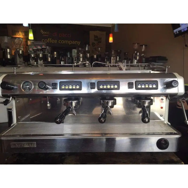 Expobar Cheap Used 3 Group Expobar Ruggero Commercial Coffee