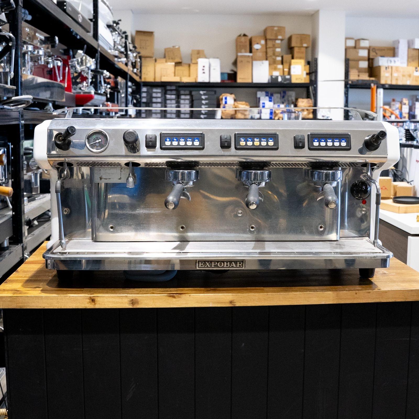 Pre-Loved 3 Group Expobar Crem Tall Cup 20 Amp Coffee Machine