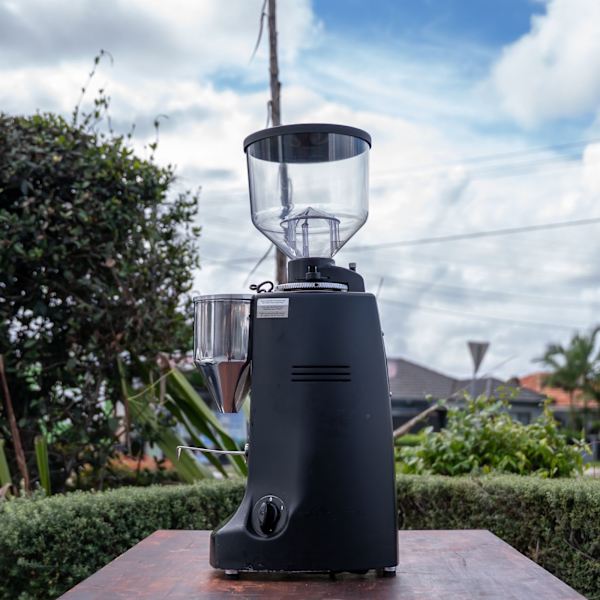 Used Robur E Black Tall Coffee Grinder,New Blades,Excellent Condition