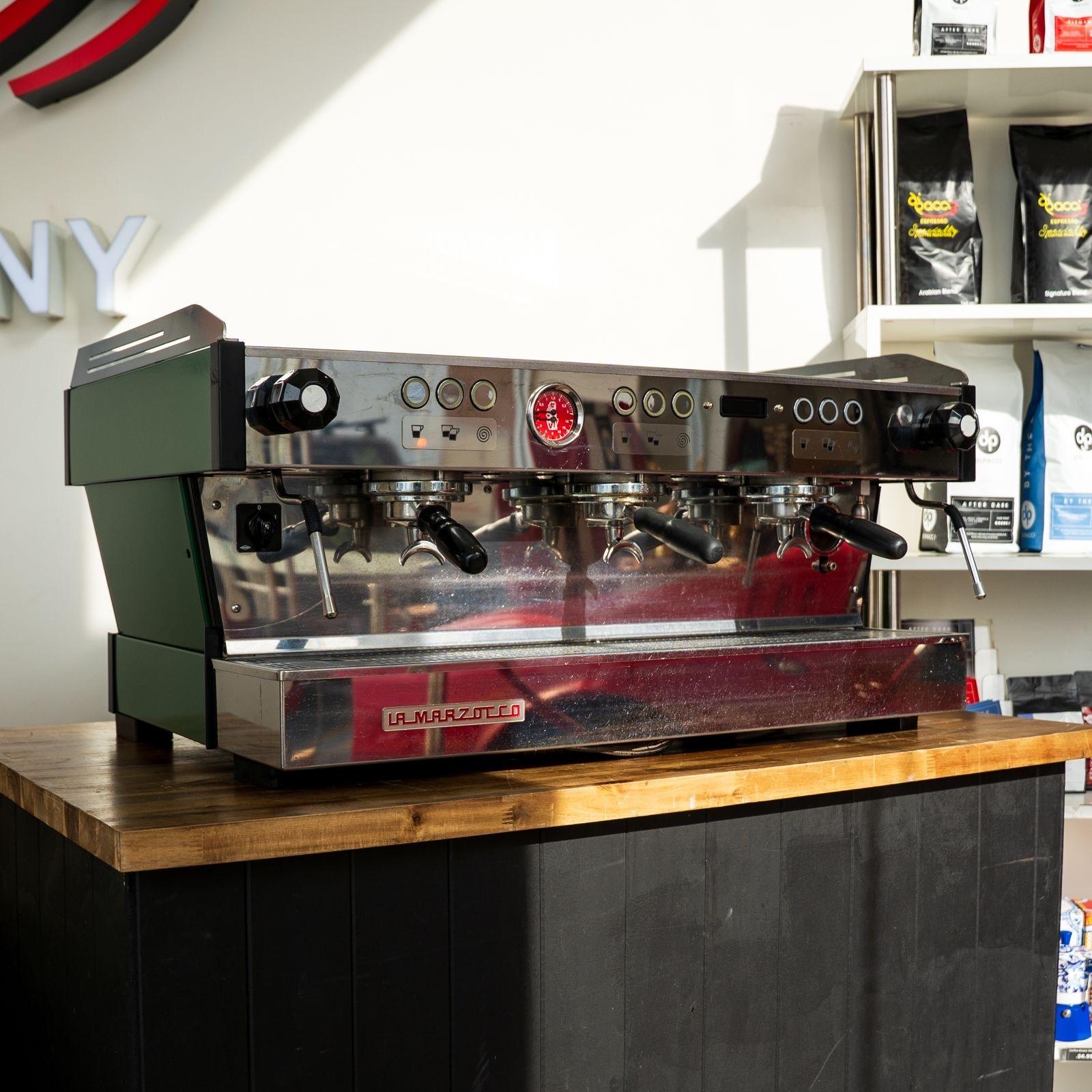 Pre Loved Green La Marzocco Linea PB 3 Group Coffee Machine