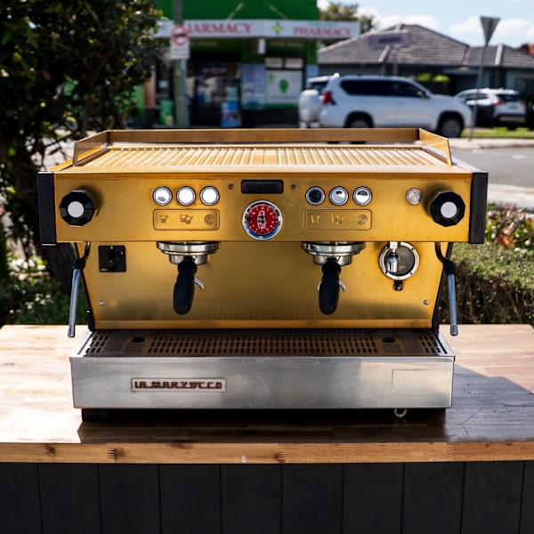 Custom Gold La Marzocco Linea PB 2 Group Low Volume