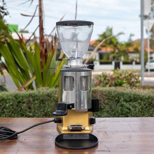 Pre Loved Fully Serviced Gold Mazzer MINI Coffee Grinder