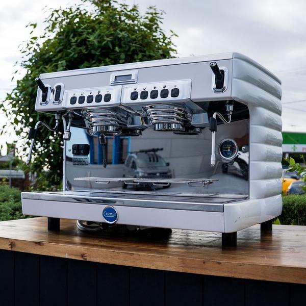 Used Carimali Bubble 2 Group Tall Cup 15 Amp Coffee Machine