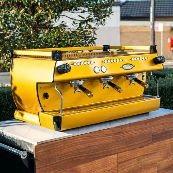 Full Custom Late Model Refurbished Gold La Marzocco GB5