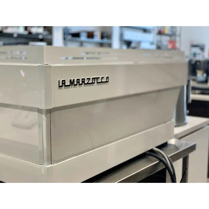 Full Custom White La Marzocco PB Commercial Coffee Machine -