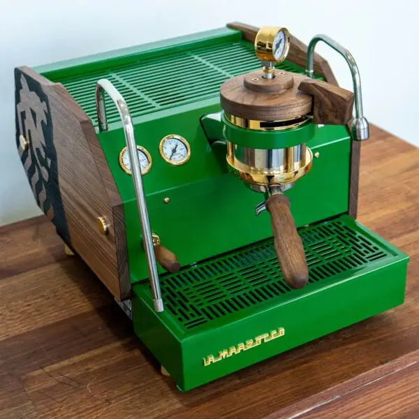 Fully Custom Brand New Hulk Green La Marzocco GS3 MP Coffee