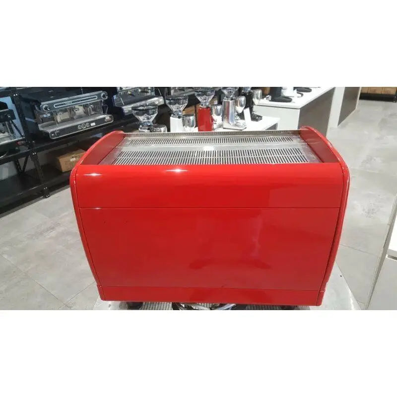 Fully serviced Red Sanmarino Lisa Commercial Coffee Machine