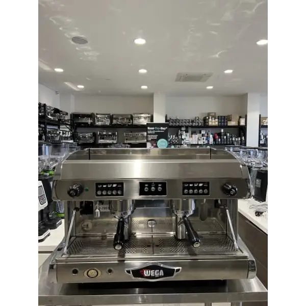 Great Condition Used 2 Group Wega Polaris Commercial Coffee