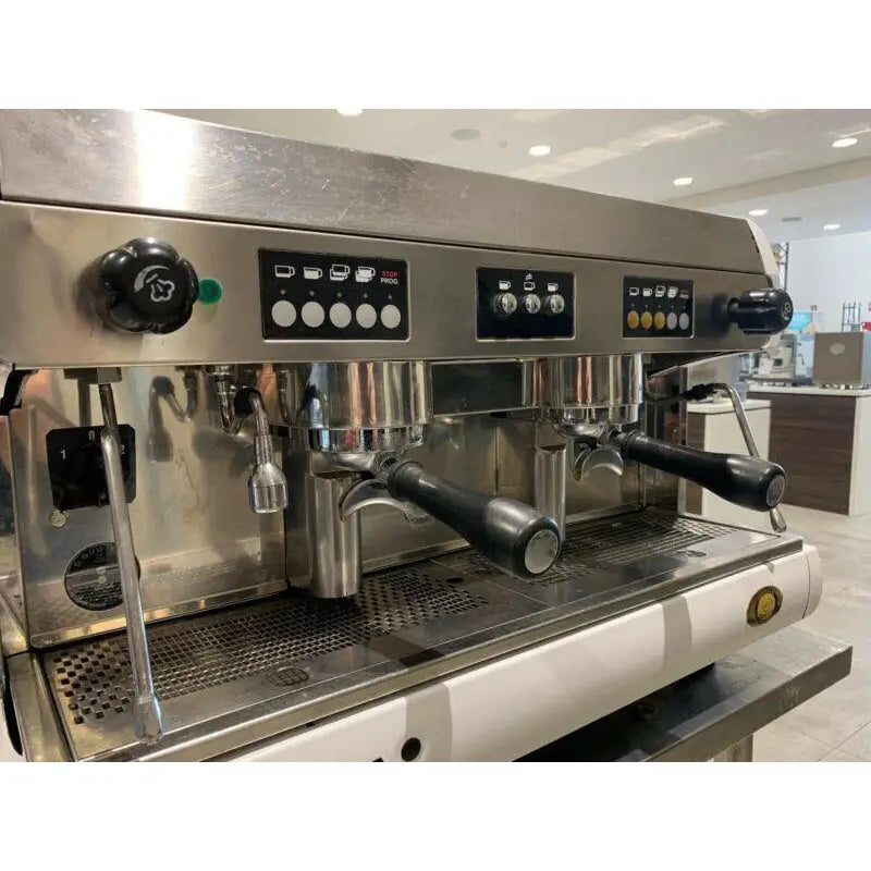 Great Looking Wega Polaris Two Group Commercial Coffee