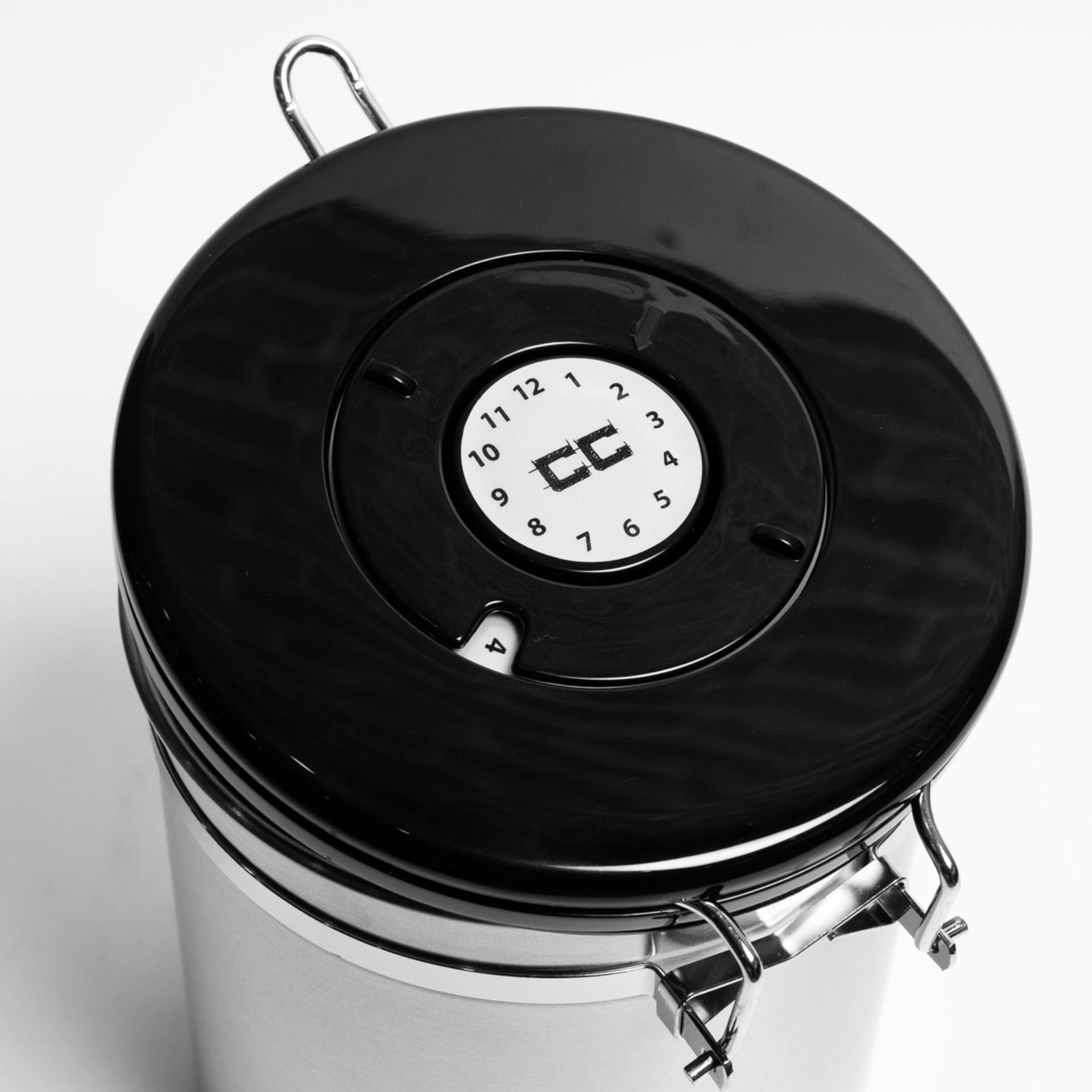 Coffee Culture Coffee Canister Medium - Stainless Steel