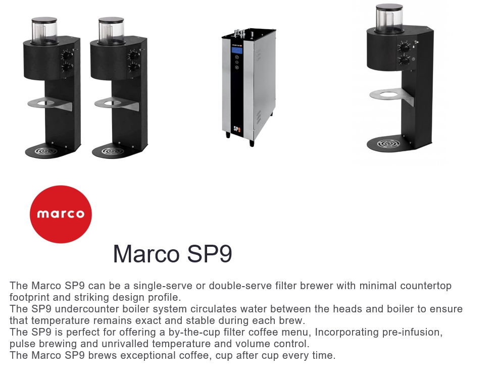 Marco SP9 Pour Over Coffee Brewer