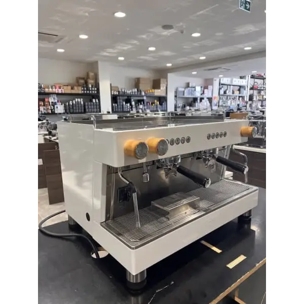 Immaculate 2 Group Ascaso Barista White Commercial Coffee