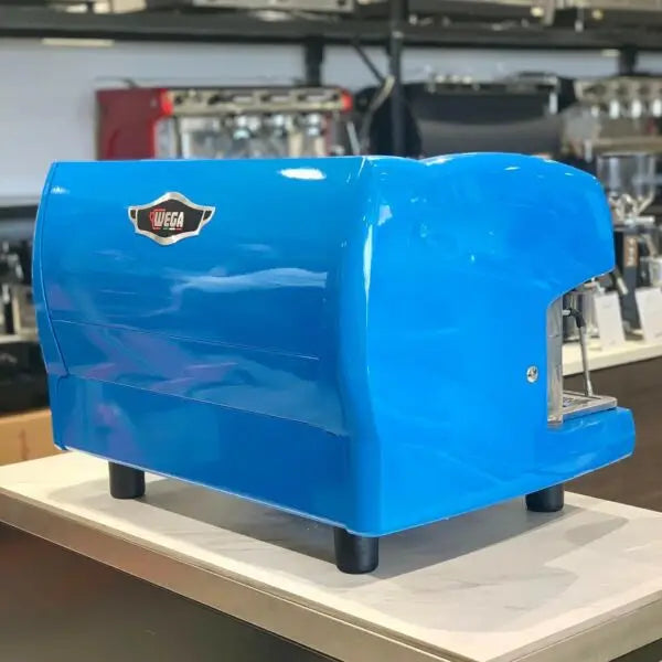 Immaculate Custom Blue High Cup Wega Commercial Coffee