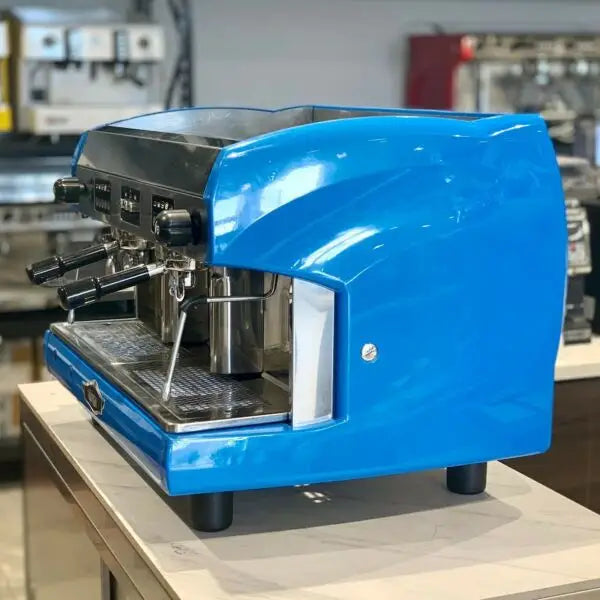 Immaculate Custom Blue High Cup Wega Commercial Coffee