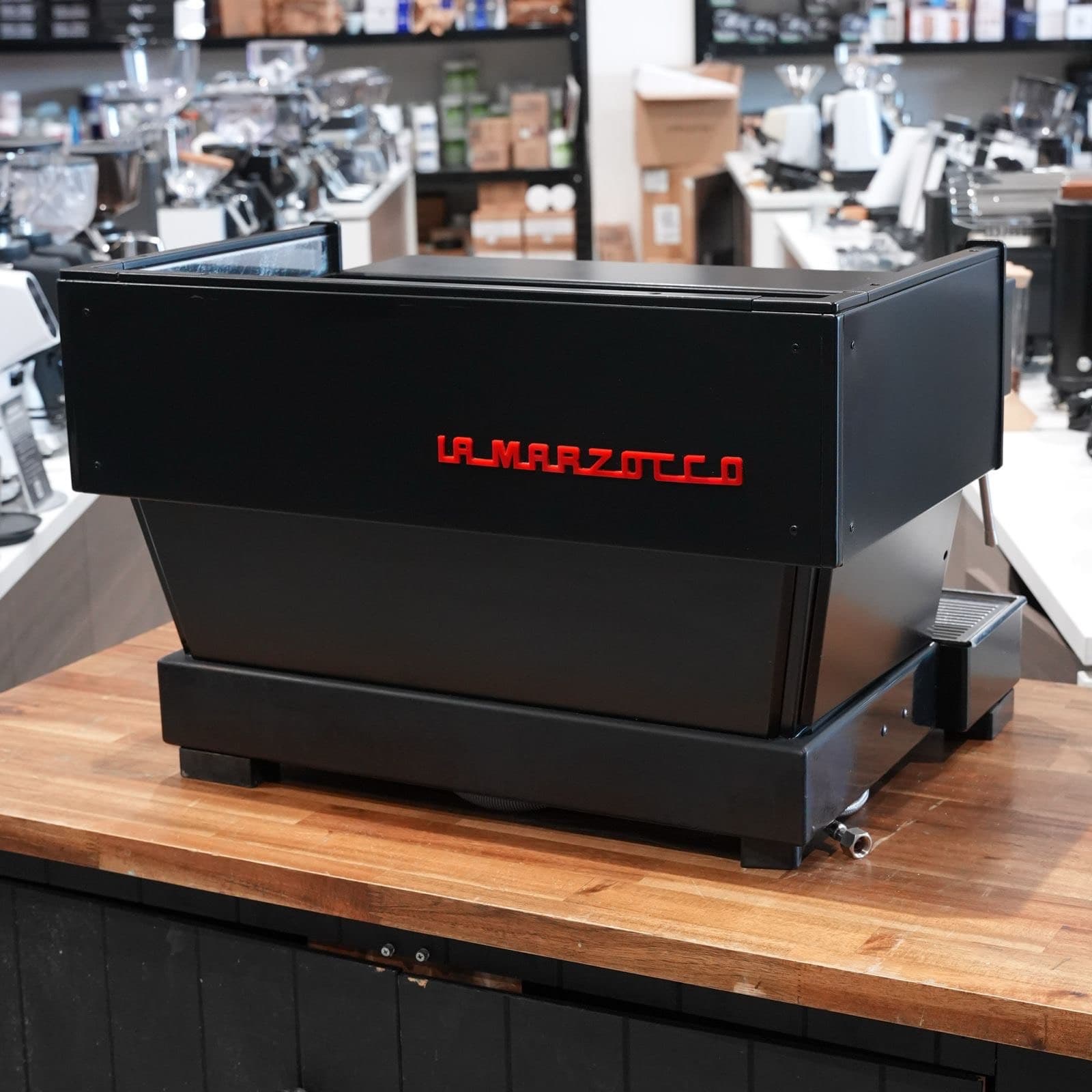 Pre-Loved La Marzocco Linea AV 2 Group Stealth Black Coffee Machine