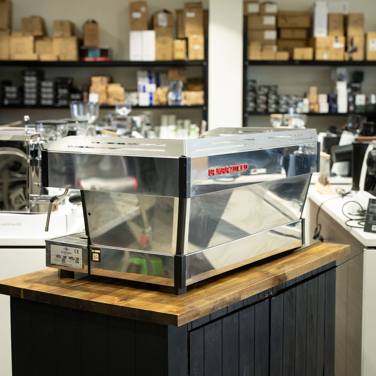 Pre Loved 3 Group La Marzocco PB Chrome Commercial Coffee Machine