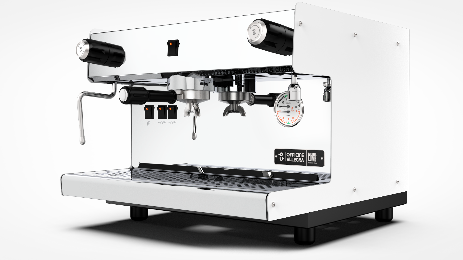 Officine Allegra Model Lamina 1 Group Coffee Machine