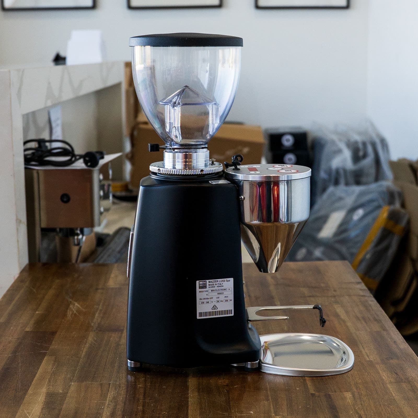 Pre Loved Mazzer Mini Electronic Mod A Semi Commercial Coffee Grinder