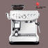 Breville Barista Express Impress Manual Espresso Machine with free coffee and accessories