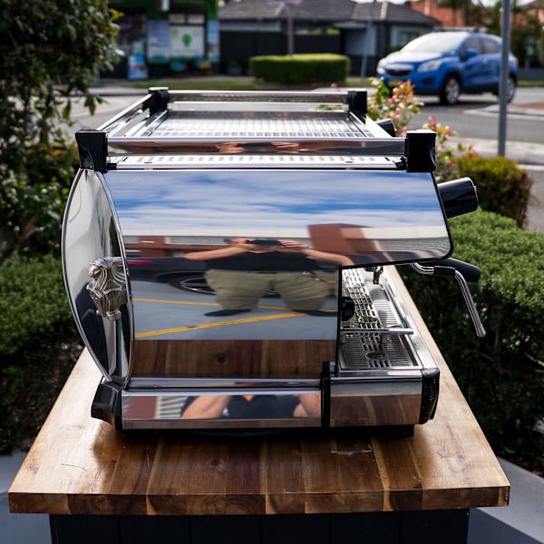 Pre loved 3 Group Chrome La Marzocco GB5 Immaculate Condition - Australia - Di Pacci