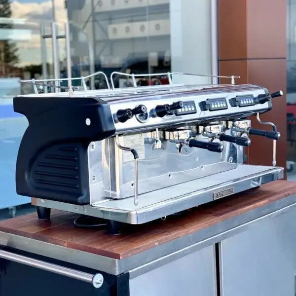 Pre Owned 3 Group Expobar Ruggero High Cup Coffee Machine