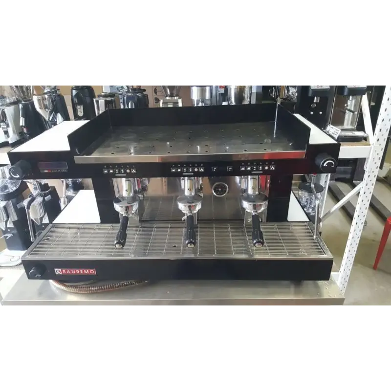 Pre-Owned 3 Group Sanremo Roma Multiboiler Commercial Coffee