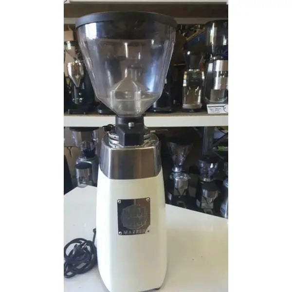 Pre-Owned White Mazzer Kony Electronic Commercial Coffee