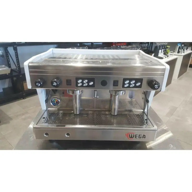 Pre owned White Wega High Cup Commercial Cofffee Machine -