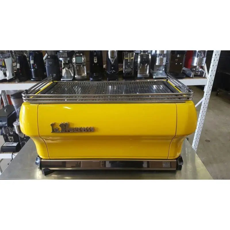 Pre-Owned Yellow 3 Group La Marzocco FB80 Commercial Coffee