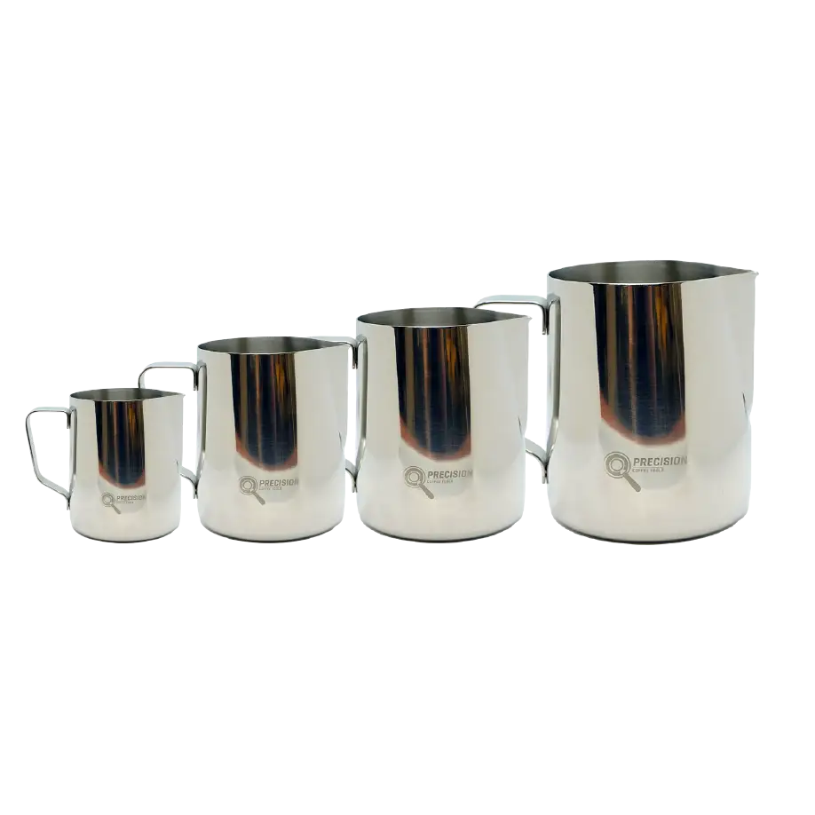 Precision Milk Pitcher 4 Pack Bundle - Chrome