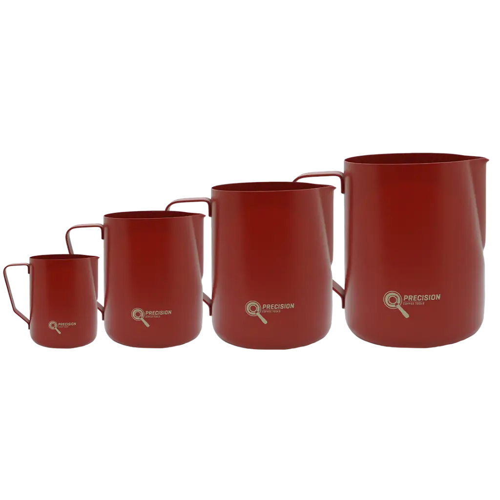 Precision Milk Pitcher 4 Pack Bundle - Red