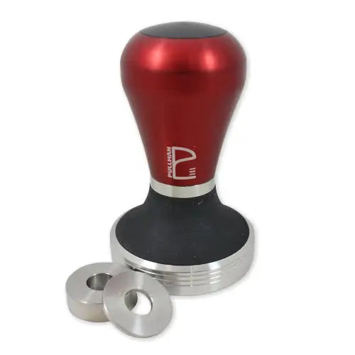 Pullman coffee Tamper Barista - Burgundy Red Flat 58mm - ALL