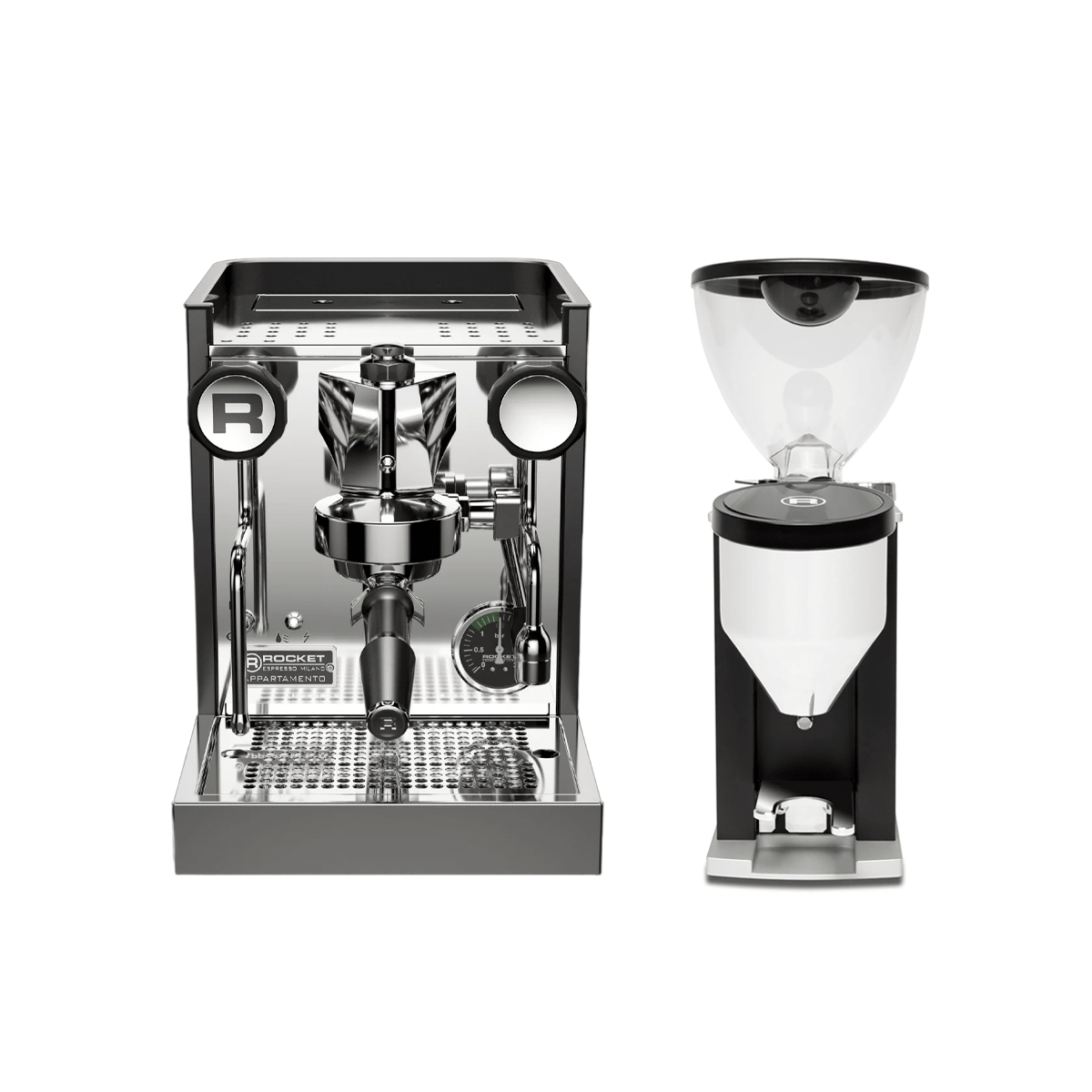 Rocket Appartamento TCA Black Coffee Machine & Rocket Faustino Bundle (Includes Free Precision Starter Pack & 250g Elements Blend) - Australia - Di Pacci