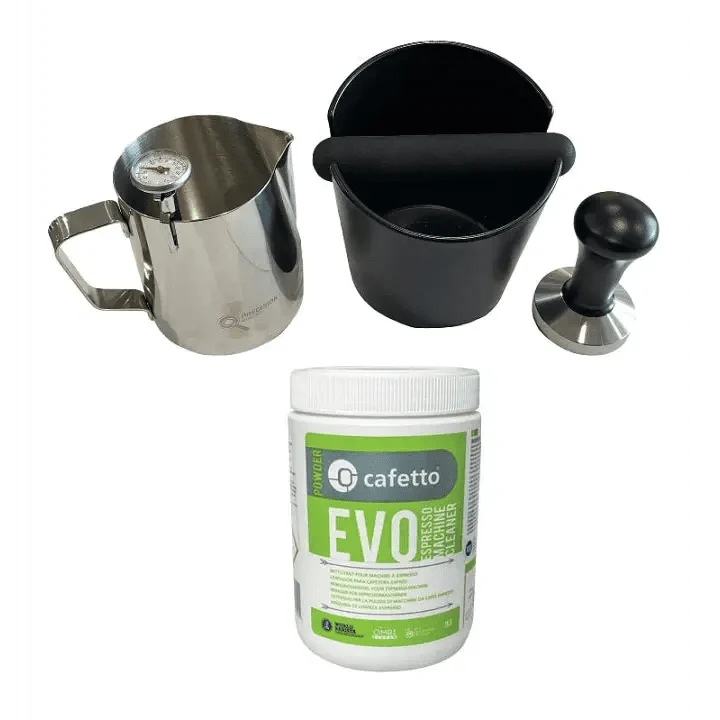 Rocket Appartamento TCA Black Coffee Machine & Rocket Faustino Bundle (Includes Free Precision Starter Pack & 250g Elements Blend) - Australia - Di Pacci