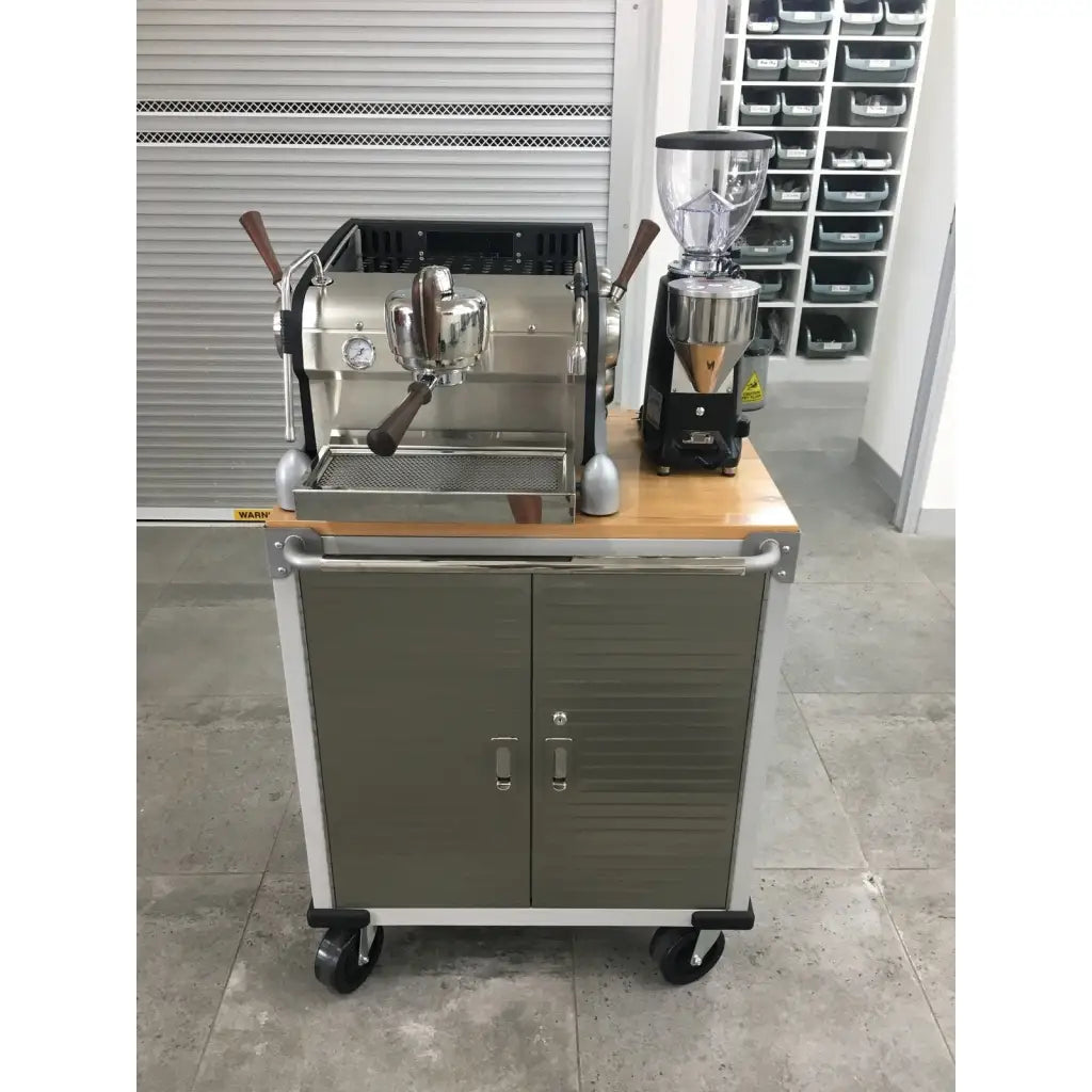 Slayer Slayer 1 Group and Mazzer Mini Mod A w- Cart Package