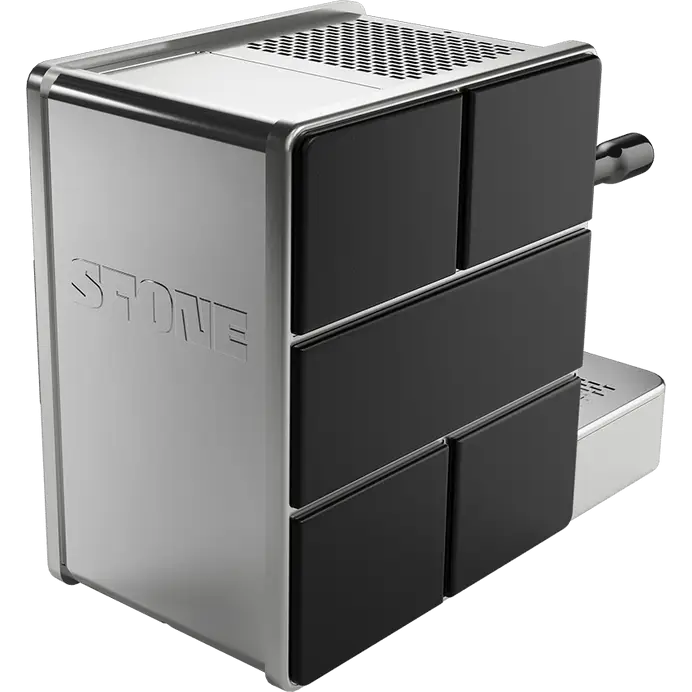 Stone Espresso Mine Black Coffee Machine