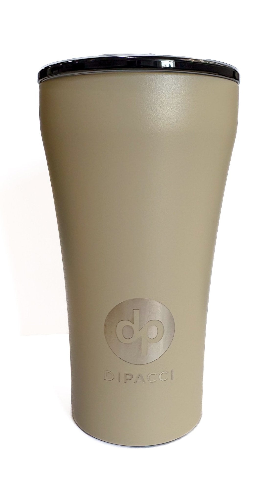 Sttoke 16oz Classic Series Reusable Cup - Mousse Taupe Dipacci Logo - Australia - Di Pacci