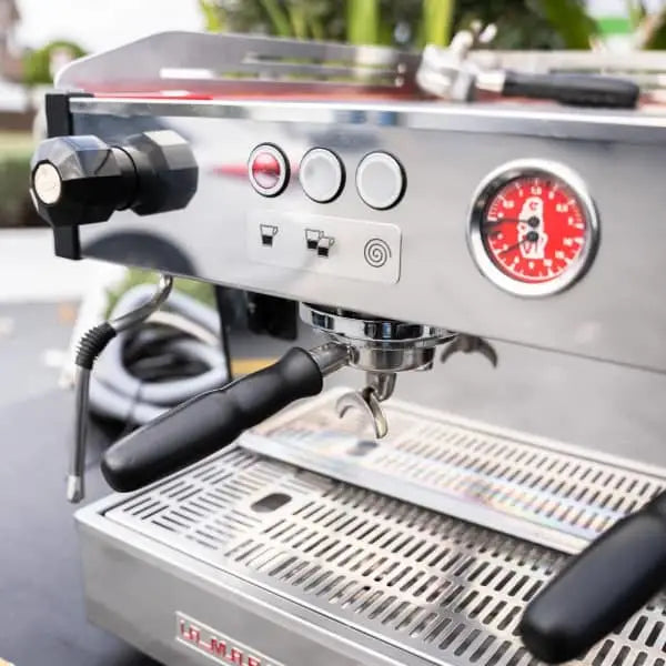 STUNNING 3 GROUP LA MARZOCCO PB FERRARI RED COFFEE MACHINE